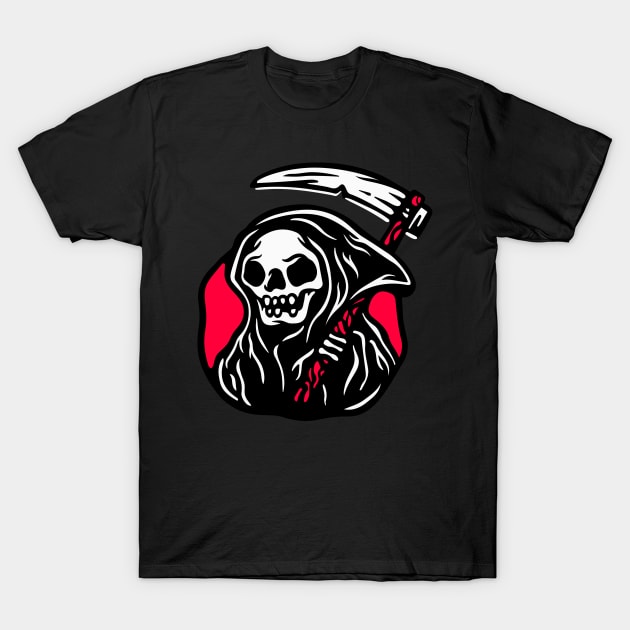 Grim Reaper T-Shirt by yellowline